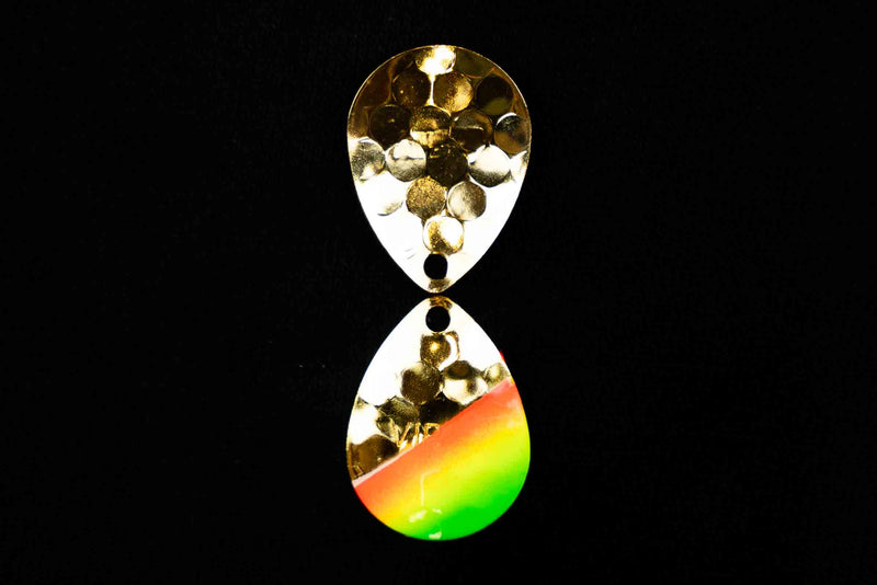 Load image into Gallery viewer, #3.5 Colorado &quot;Gold Mexican Hat&quot; Spinner Blade (Single Blade)
