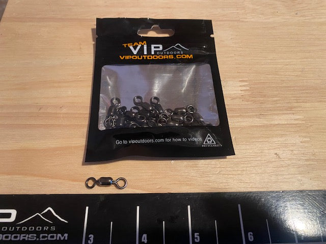 Émerillon VMC 3126 Inox - N°8 - Résistance 40Kg - Pour Pêche Sportive - Lot De 10 - Réf. 3126SPO0008D9