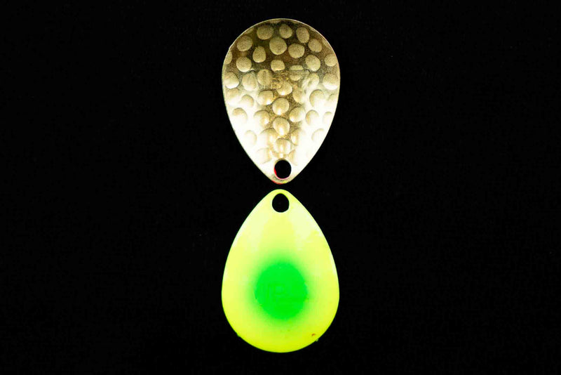 Load image into Gallery viewer, #3 Colorado &quot;Light Bulb w/Glitter&quot; Spinner Blade (single blade)
