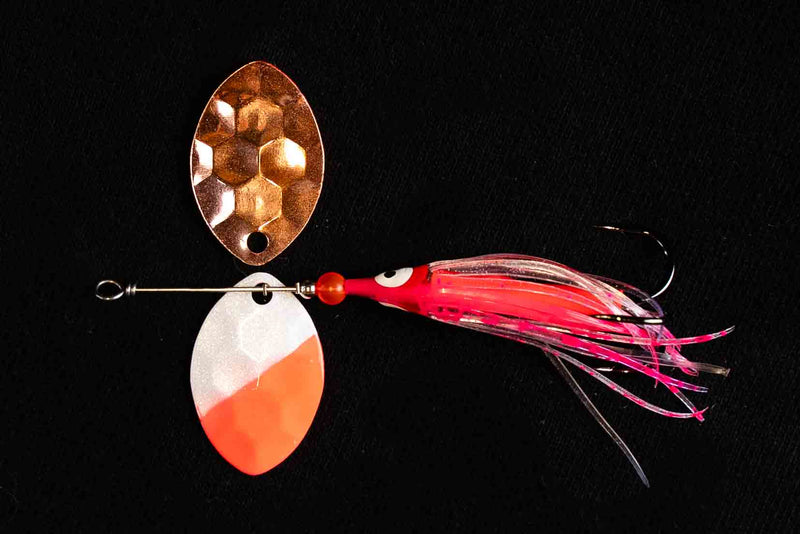 Load image into Gallery viewer, 3.5 Cascade &quot;Coastal Killer&quot; Salmon Spinner (Single Spinner)
