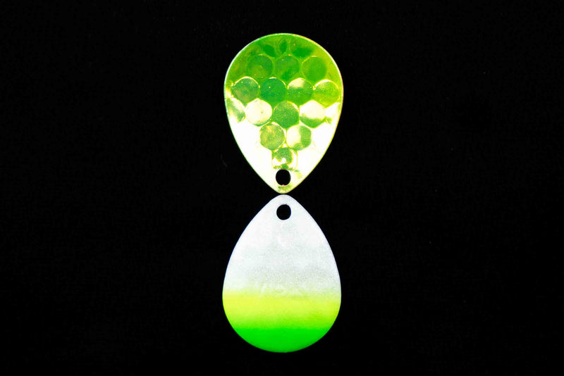 Load image into Gallery viewer, 3.5 Colorado &quot;Lime Sickle&quot; Spinner Blade (Single Blade)
