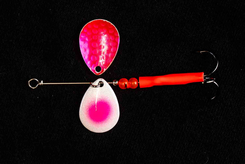 Load image into Gallery viewer, #3 Colorado &quot;Cotton Candy&quot; Salmon Spinner (Single Spinner)
