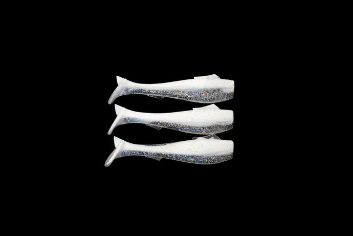 4.5” VIP “White n Silver” Swim Bait (Single Bait)