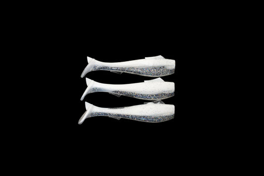 4.5” VIP “White n Silver” Swim Bait (Single Bait)