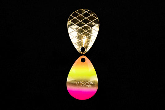 #3.5 BV Deep Cup "Gold Pink TR" Spinner Blade (Single Blade)