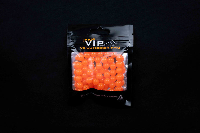 Load image into Gallery viewer, 8mm &quot;Orange&quot; Beads (50 Pack)
