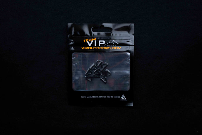 Black, Plastic Detachable Clevis (10 Pack)