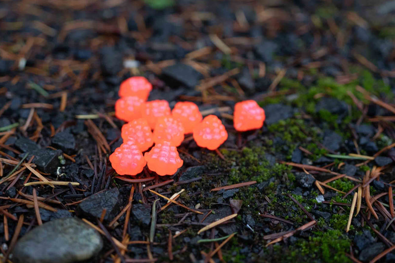 Load image into Gallery viewer, VIP Outdoors Soft Cluster "Salmon Haze"  15mm - 10 Pack
