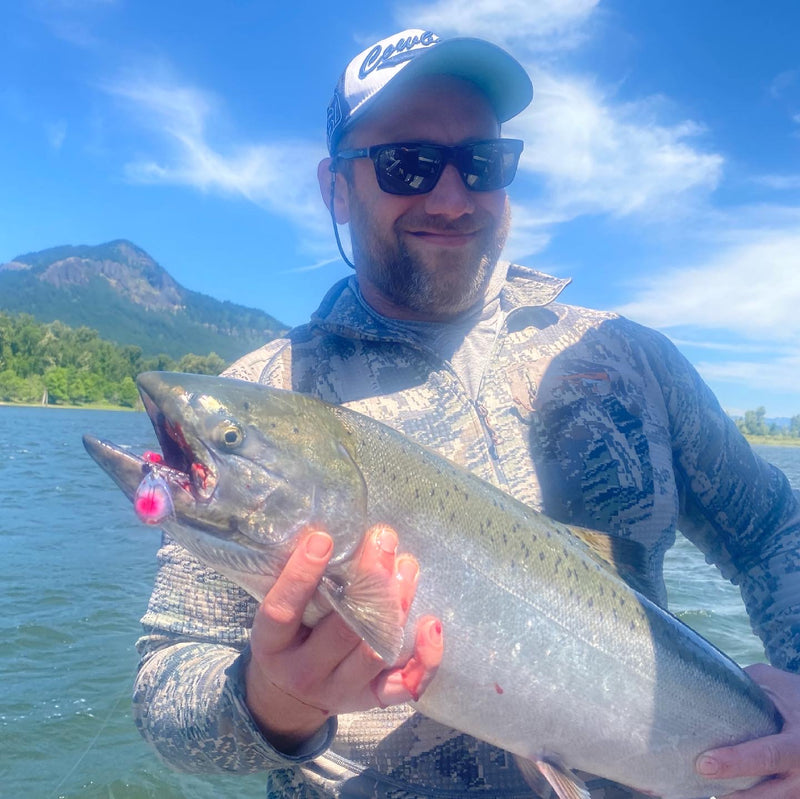 Load image into Gallery viewer, 3.5 Colorado &quot;Pink Haze&quot; Salmon Spinner (Single Spinner)
