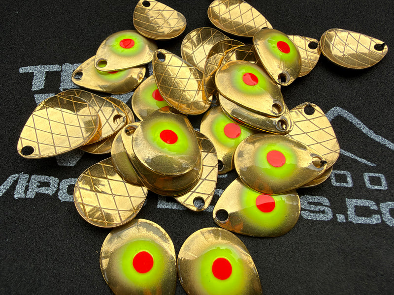 Load image into Gallery viewer, 2.0 DCS Colorado "Gold Fire Ball” (Single Blade)

