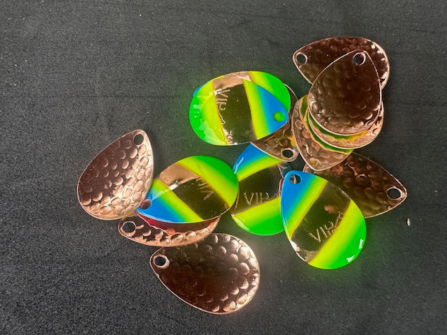 Load image into Gallery viewer, #3 Colorado &quot;Copper Mariner&quot; Salmon Spinner Blade (Single Blade)
