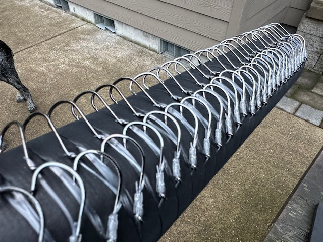 Load image into Gallery viewer, #30 Spring Chinook Salmon, 3/0 BKK Soft Spinner/ Hard Bait Leader Roll 48&quot; (27 Leaders)
