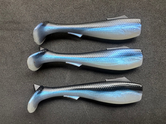 4.5” VIP  “Black Chovy” Swim Bait (Single Bait)