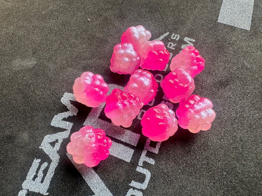 VIP Outdoors Limited Soft Cluster "Pink/Silver"  15mm - 10pack