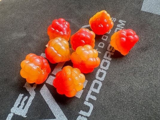 VIP Outdoors Limited Soft Cluster "Red/Orange Haze"  18mm - 8pack