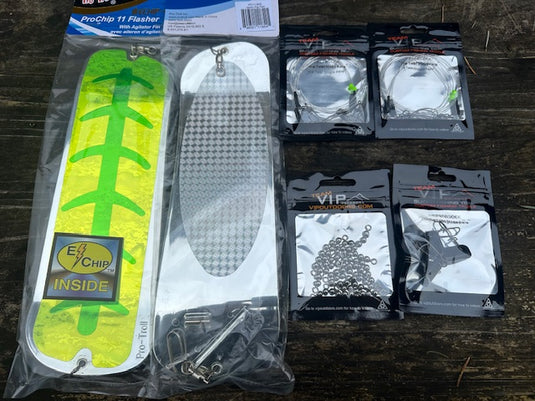 24" VIP, Pro Troll 854 "Jacks Pig Pen", TERMINAL TACKLE PACKAGE