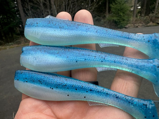Load image into Gallery viewer, 4.5” VIP “Blue Sardine” Swim Bait (Single Bait)
