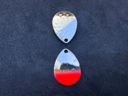 #3 Colorado "RED Two Face" Spinner Blade (Single Blade)