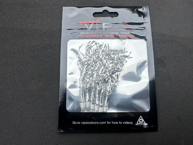 Load image into Gallery viewer, VIP 2.5" SILVER Twinkle Skirts (6 pack)
