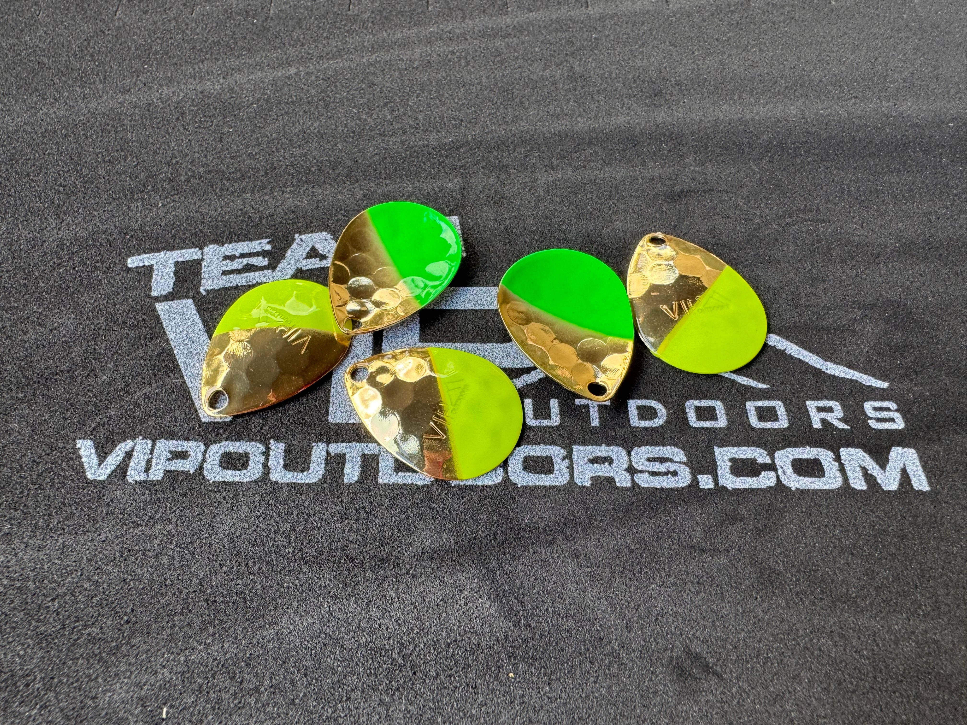 #3.5 Colorado GOLD diagonal chart front Diagonal Green back. (5 pack ...