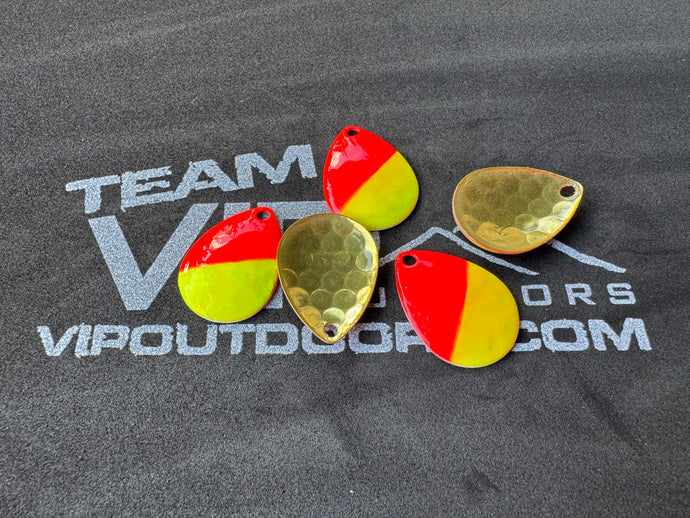 #3.5 Colorado Diagonal Red/Chart front.  (5 pack)