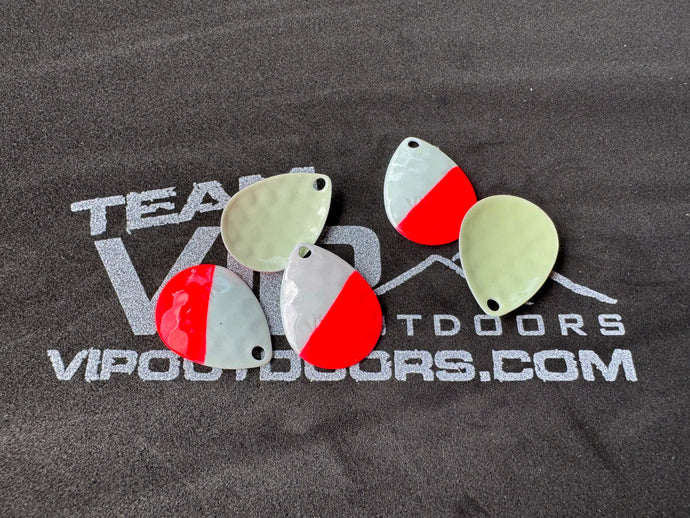 #3.5 Colorado Diagonal Red/Glow front. Glow Back (5 pack)