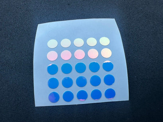 Round "Moonjelly" Dot Stickers (25 pack)