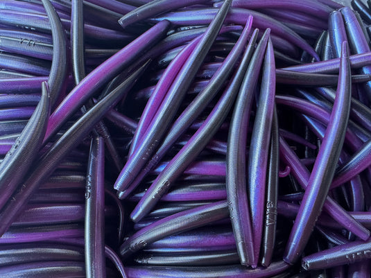 6"  Purple Reaper Eel  (Single Bait)