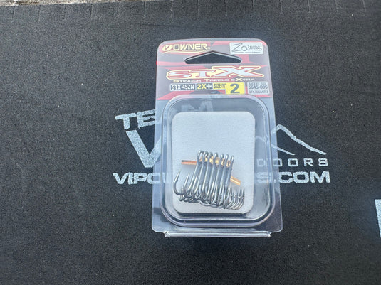 #2 Owner Zo Wire ST45 Treble Hook (7 pk)