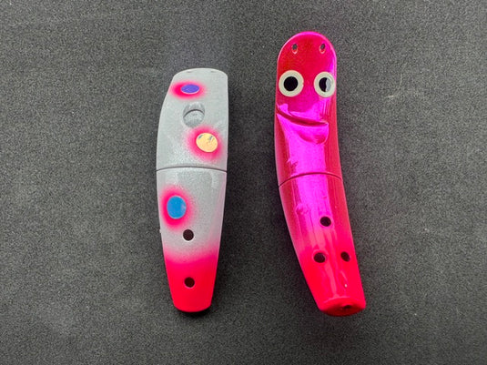 3.0 Yakima Spin Fish “Cotton Candy” 2pk