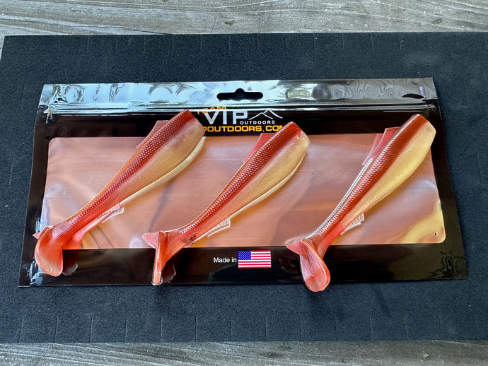 4.5” VIP “Bloody Tuna” Swim Bait (3 pack)