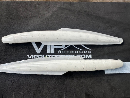 9 Inch "White" Eel - 2 Pack