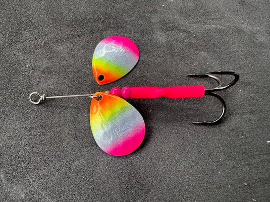 #3.5 Colorado "Pink TR"  Salmon spinner (single spinner)