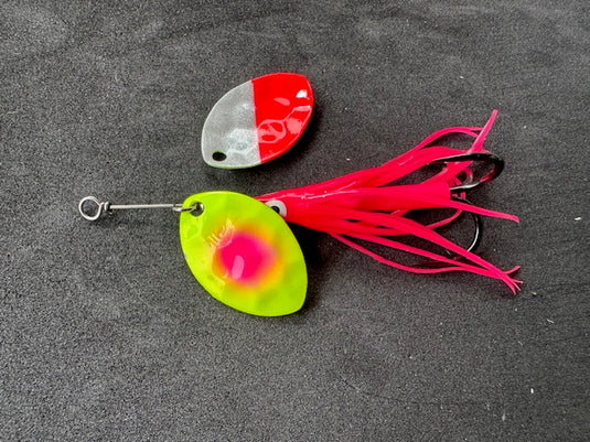 3.5 Cascade "Happy Clown" Salmon Spinner (Single Spinner)