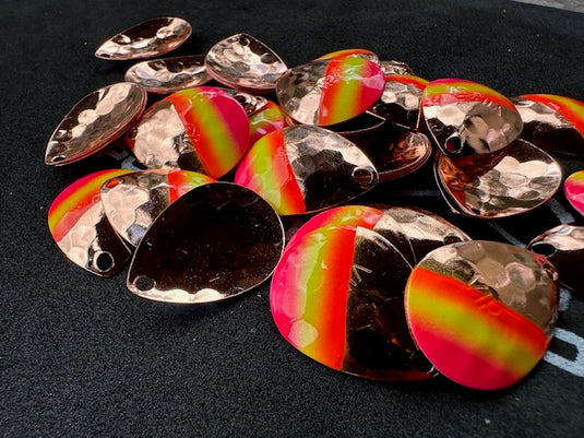 #3.5 Colorado " Copper Pink TR"  Spinner Blade (Single Blade)