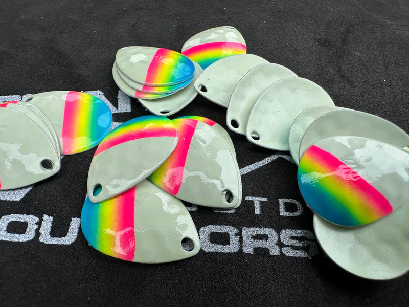 Load image into Gallery viewer, #3.5 Colorado &quot;GLOW Blue Tip&quot; Spinner Blade (Single Blade)

