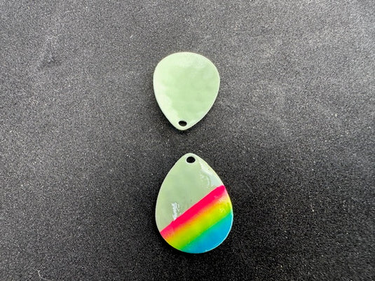 #3.5 Colorado "GLOW Blue Tip" Spinner Blade (Single Blade)