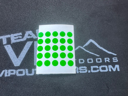 Round "Green" Dot Stickers (25 pack)