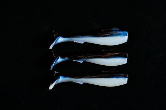 4.5” VIP  “Black Chovy” Swim Bait (Single Bait)