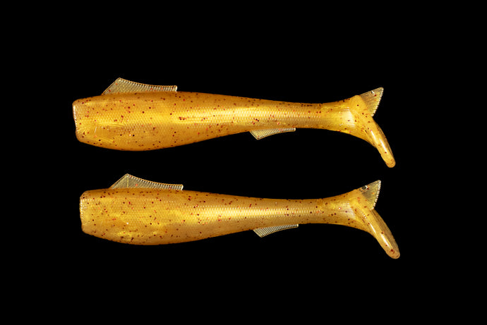 7” Swim Bait “Gold” (2pk)