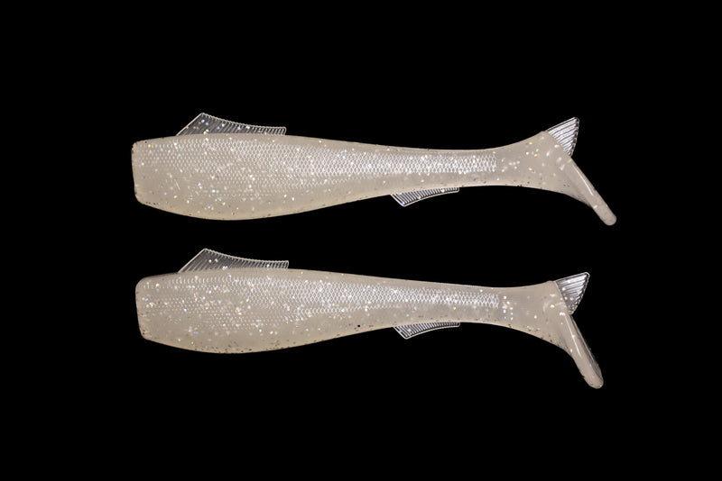 Load image into Gallery viewer, 7” Swim Bait “Glow” (2pk)
