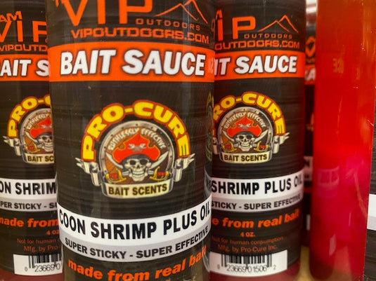Pro-Cure Coon Shrimp Plus Oil 4oz – VIP Outdoors